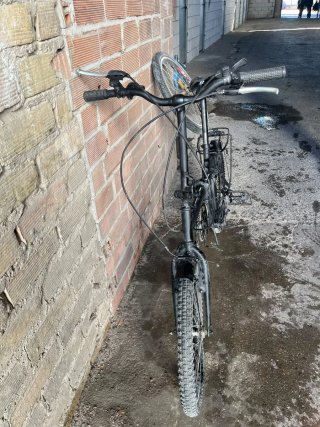 Bicicleta Plegable Negra