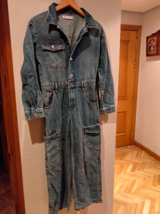 Peto Vaquero Zara Azul