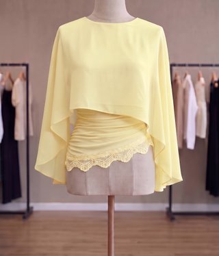 Blusa de Fiesta Amarilla