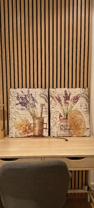 Set de 2 Cuadros Decorativos 50x40 cm