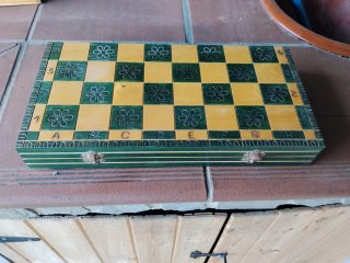 Tablero de Ajedrez de Madera