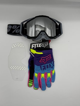 Gafas 100% y Guantes Fox Nuevos 1614