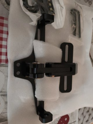 Portamatrículas Universal para Moto CNC