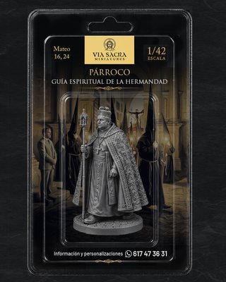 Via Sacra Miniatures Párroco 1/42
