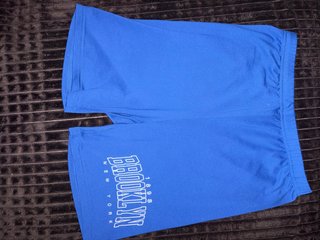 Pantalón deportivo corto azul
