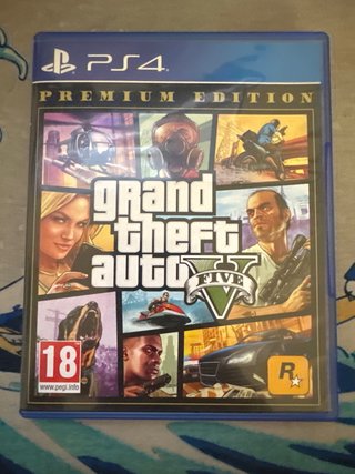 GTA V (Grand Theft Auto V) Premium Edition PS4
