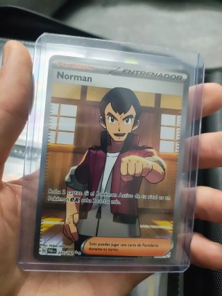 Carta Pokémon Entrenador Norman 237