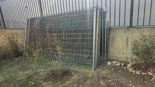 Vallas de obra metálicas