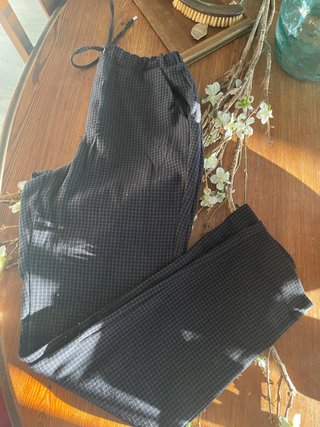 Pantalón azul Sfera Mini Cuadros Talla S