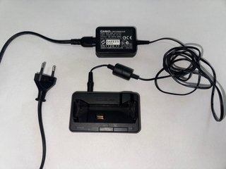 Cargador Base Casio Exilim CA-29 y Adaptador