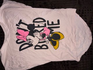 Camiseta corta Minnie Mouse