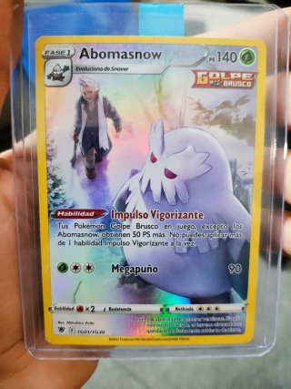 Carta Pokémon Abomasnow TG01/TG30