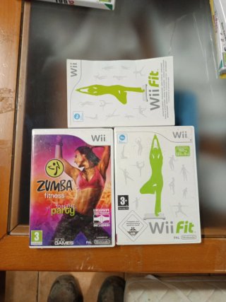 3 Giochi per Wii: Zumba e Wii Fit