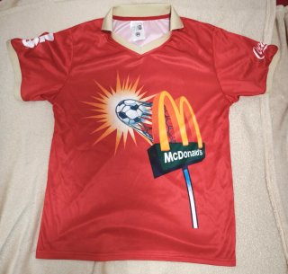 Camiseta Especial del Mundial 2026 McDonald's Roja