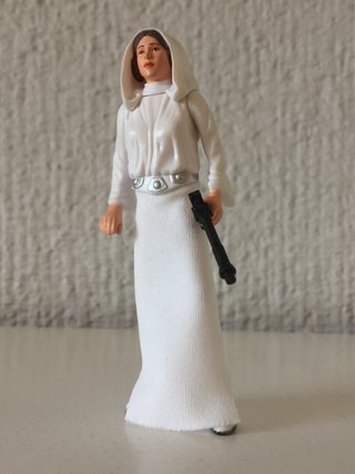 PRINCESS LEIA WITH SPORTING BLASTER STAR WARS 2000