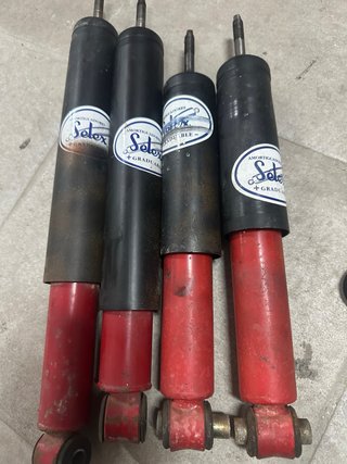4 Amortiguadores selex graduables Seat 124/1430