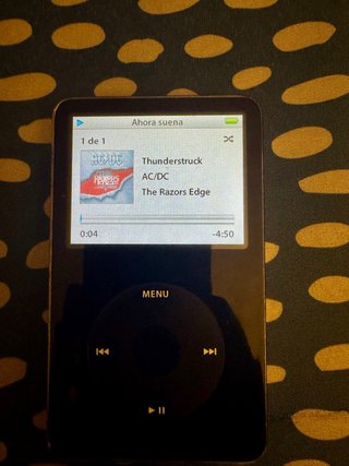 iPod Classic 5ª Generación 80 gb Negro