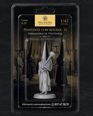 Via Sacra Miniatures Penitente con Bocina II