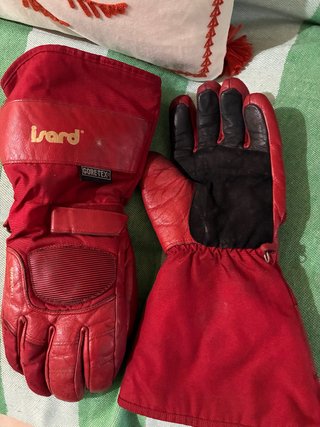 Guantes de Moto Isard Gore-Tex Rojos