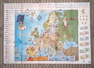 Mapa Ilustrado de la Unión Europea