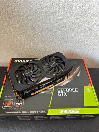 Tarjeta Gráfica Gigabyte GTX 1660 Super 6GB