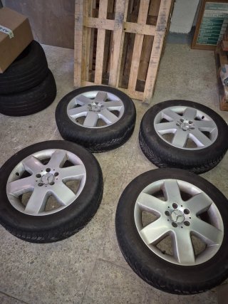 4 Llantas Mercedes 17 pulgadas