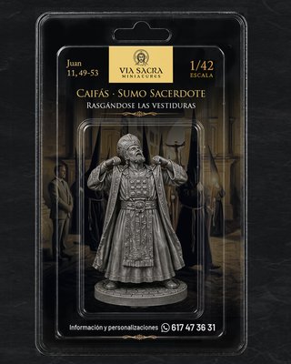 Via Sacra Miniatures Caifás Sumo Sacerdote