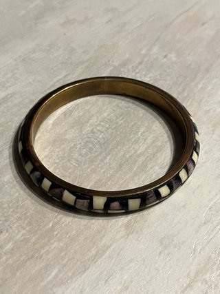 Pulsera Antigua de Nácar y bronce