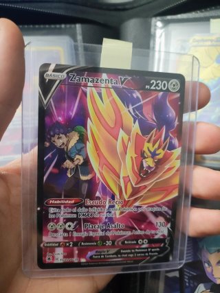 Carta Pokémon Zamazenta V TG22