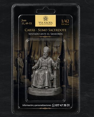 Via Sacra Miniatures Caifás Sumo Sacerdote