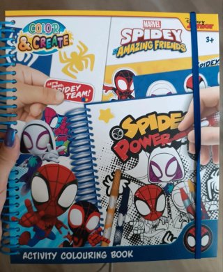 Libro de actividades de Spidey