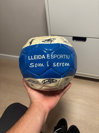 Balón Firmado Lleida Esportiu,