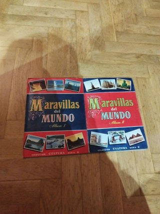 2 Álbumes Maravillas del Mundo
