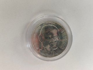 Moneda 7.5€ Plata Portugal Eusébio 2016