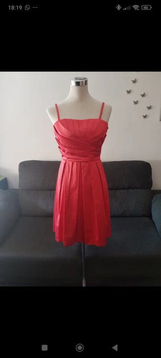 Vestido de fiesta rosa