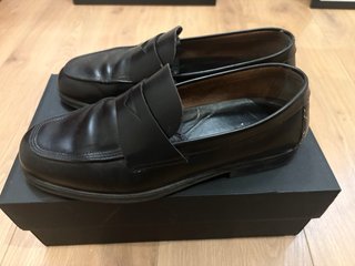 Mocasines Massimo Dutti Negros