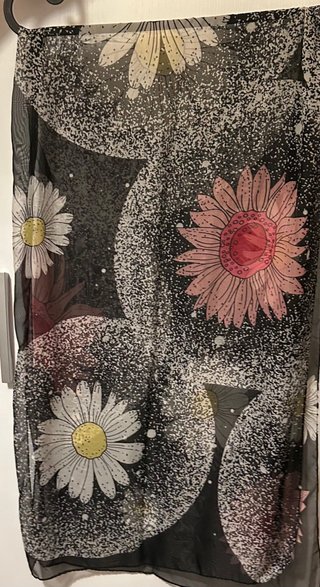 Pañuelo con Estampado Floral