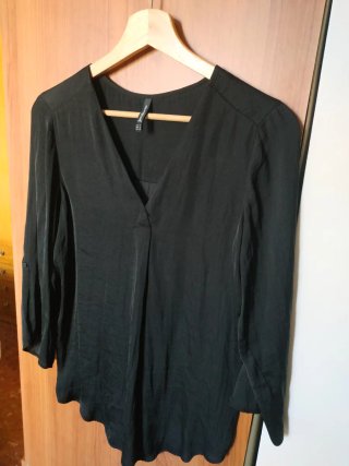 Blusa Stradivarius Negra
