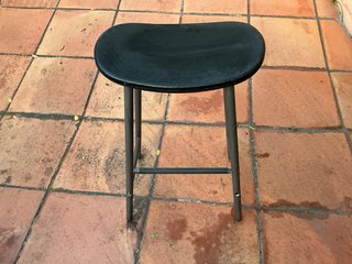Taburete Alto Negro