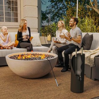 Juego de Utensilios para Chimenea de 4 Piezas