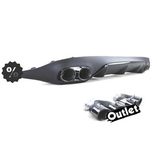 AZ DIFUSOR MERCEDES CLASE E C238 16- LOOK AMG E53 + COLAS ES