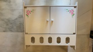 Cuna-Armario de Madera para Muñecas MIYO