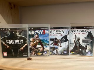 Lote de 4 Juegos para PS3 (PlayStation 3)