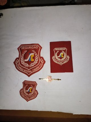 Set de 3 Parches Seguridad Integral Canaria