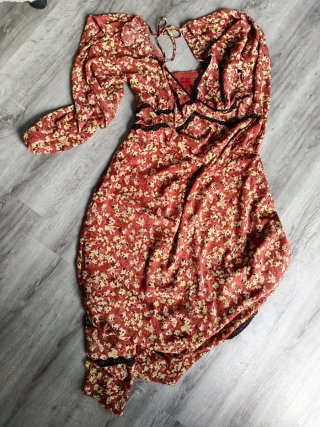 Vestido Hugo estampado
