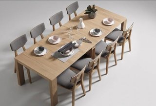MESA CONSOLA extensible LUMIER | 35–235 cm