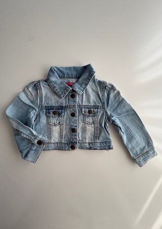 Cazadora vaquera para niña