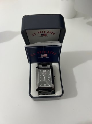 Reloj U.S. Polo Assn. Rectangular Black
