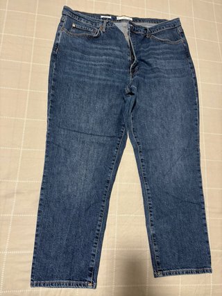 Pantalón vaquero Mango azul Talla 42