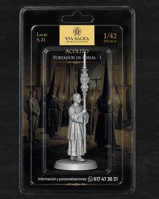 Via Sacra Acólito con Cirial I 1/42